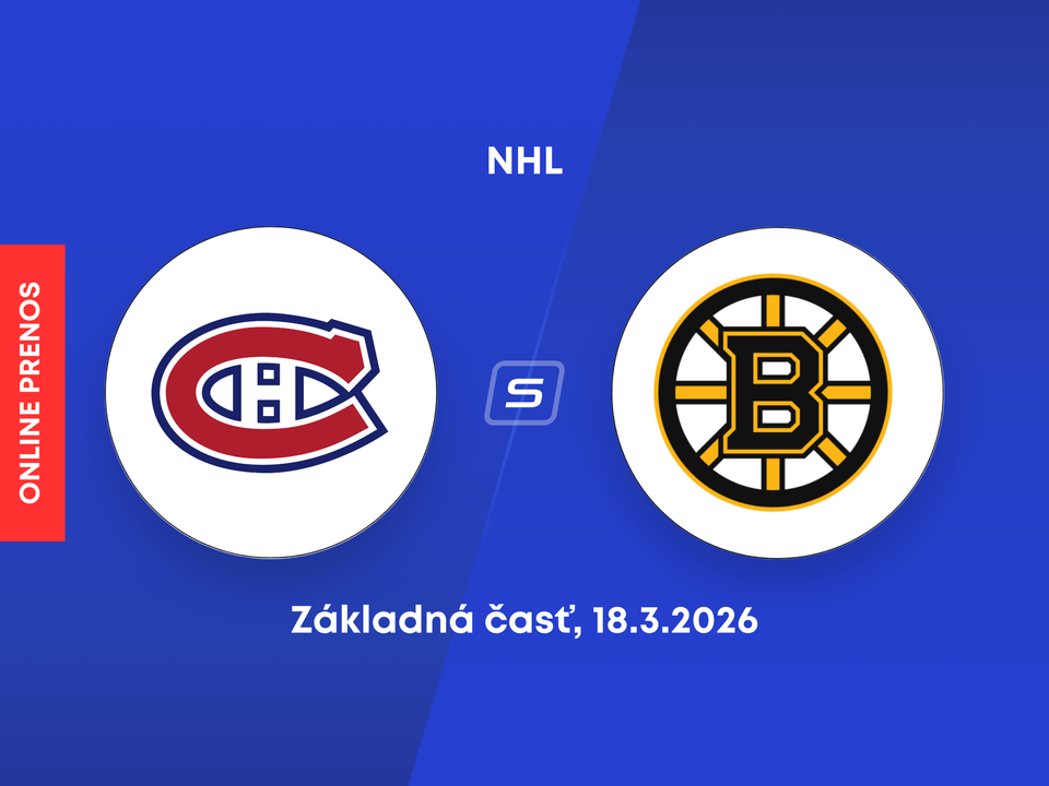 Montreal Canadiens - Boston Bruins: ONLINE prenos zo zápasu NHL.