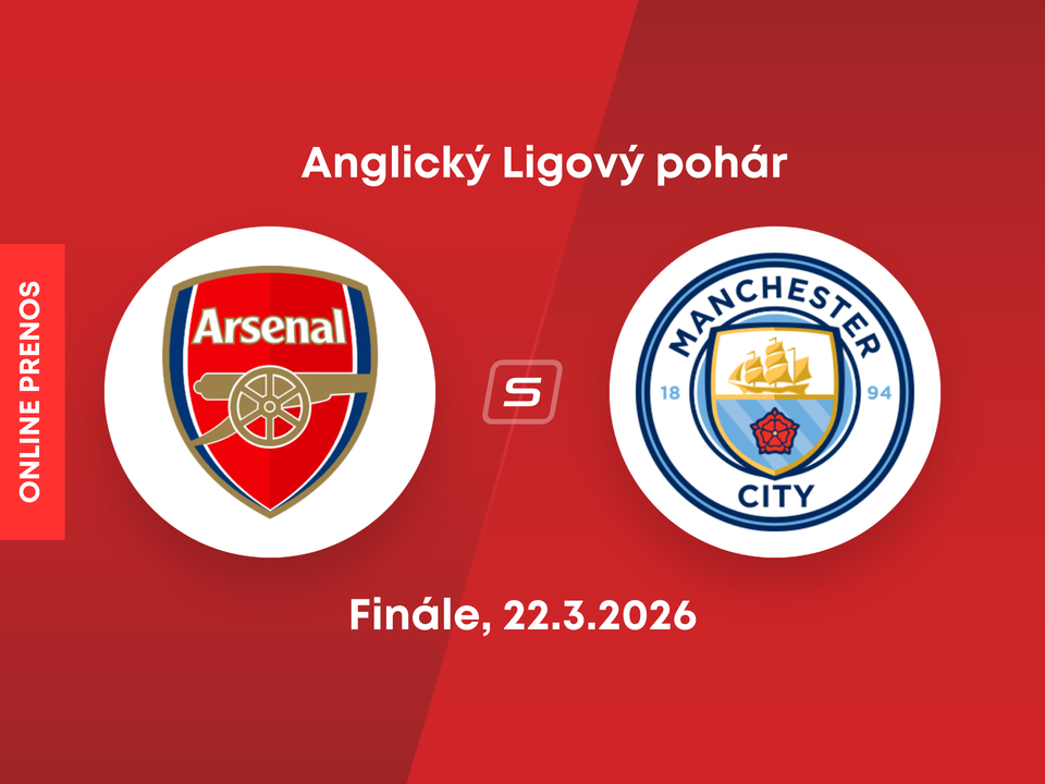 FC Arsenal - Manchester City: ONLIINE prenos z finále anglického Ligového pohára.