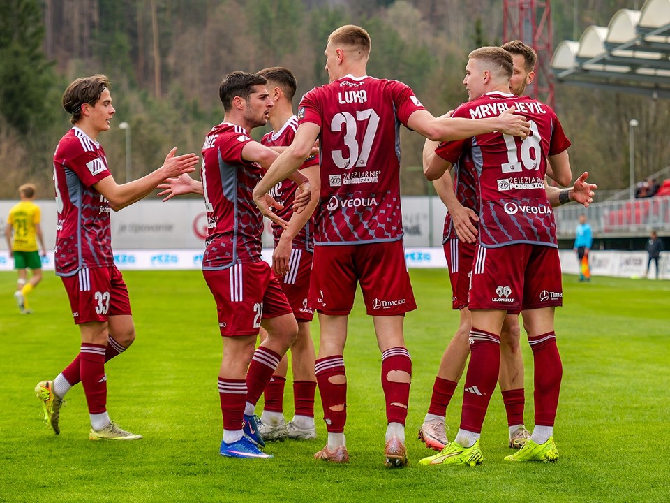 Hráči FK Železiarne Podbrezová