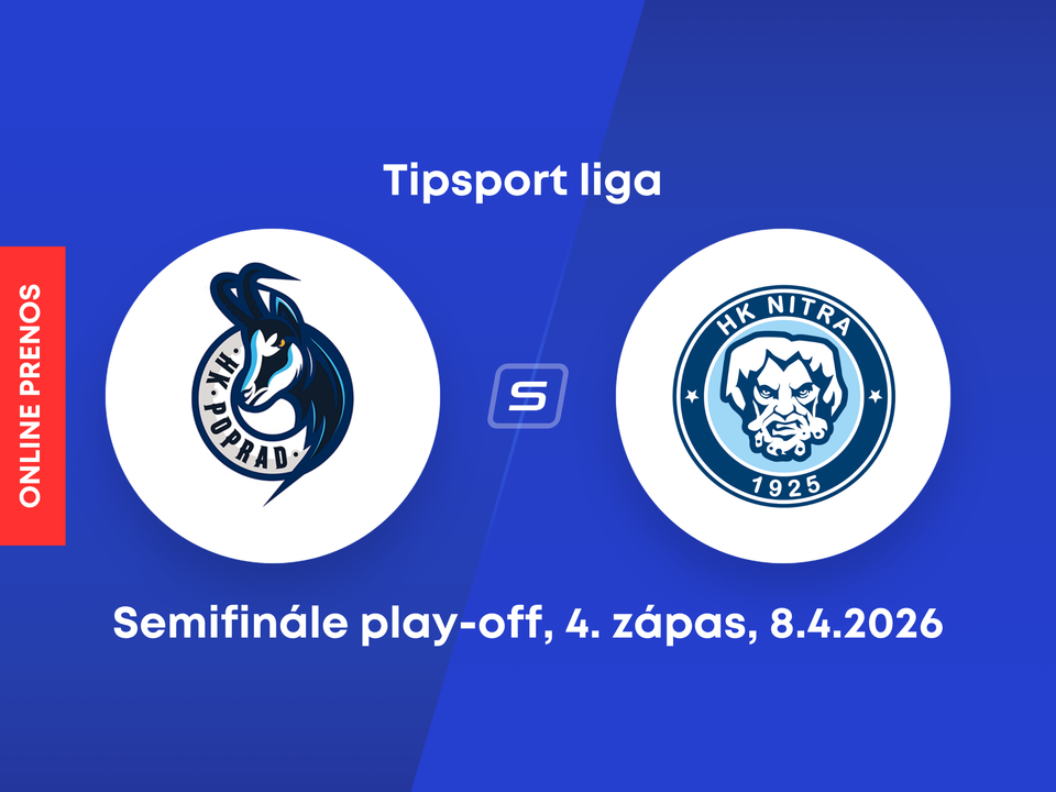 HK Poprad - HK Nitra: ONLINE prenos zo 4. zápasu semifinále play-off Tipsport ligy.