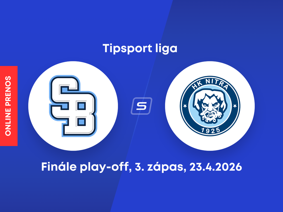 HC Slovan Bratislava - HK Nitra: ONLINE prenos z 3. zápasu finále play-off Tipsport ligy.