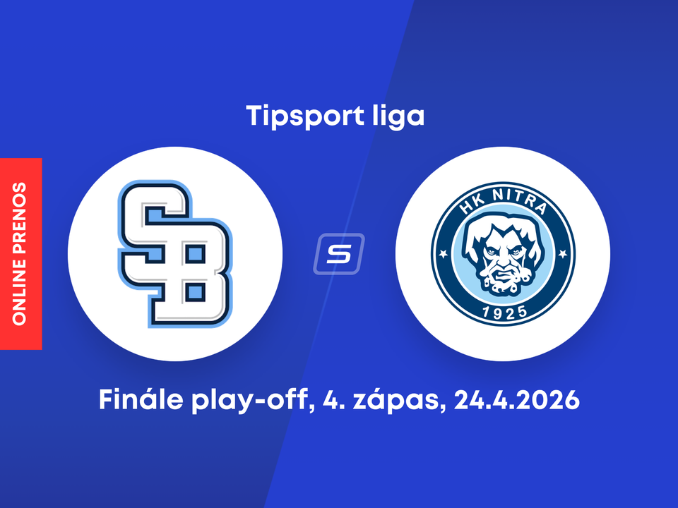 HC Slovan Bratislava - HK Nitra: ONLINE prenos zo 4. zápasu finále play-off Tipsport ligy.