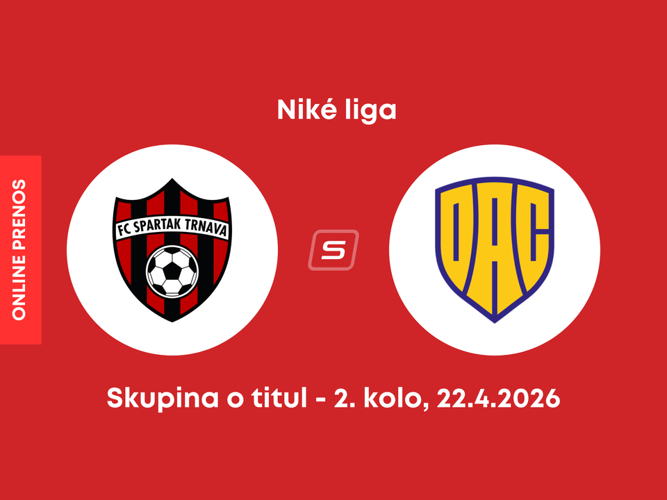 FC Spartak Trnava - FC DAC Dunajská Streda: ONLINE prenos zo zápasu 2. kola skupiny o titul Niké ligy.