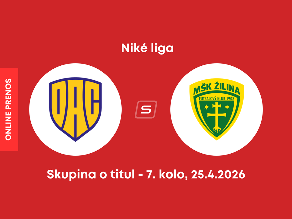 FC DAC Dunajská Streda - MŠK Žilina: ONLINE prenos zo zápasu 7. kola skupiny o titul Niké ligy.
