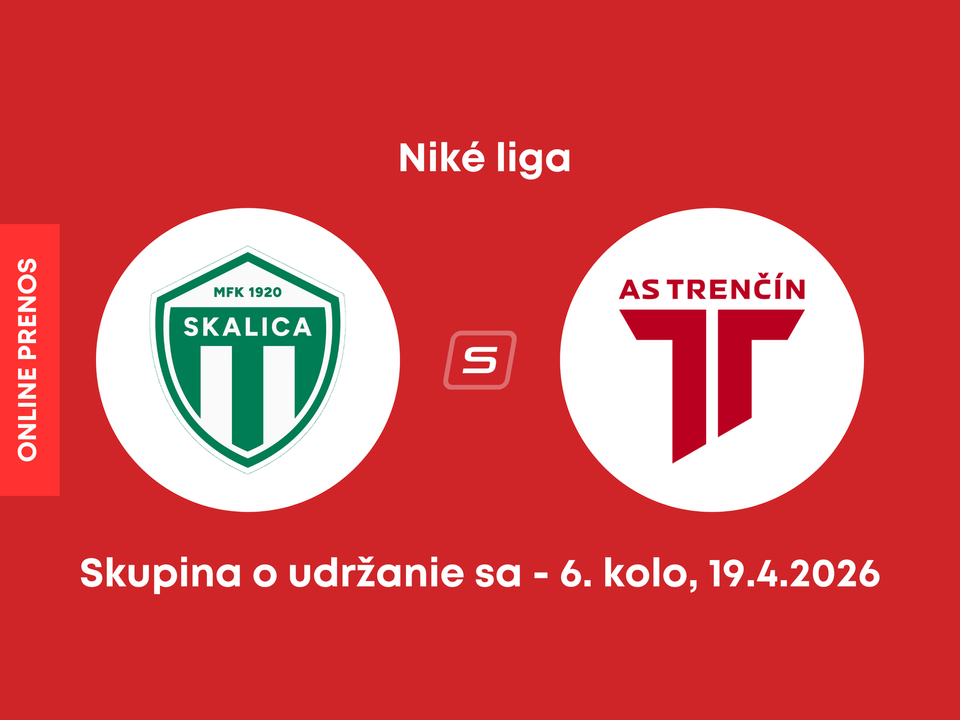 MFK Skalica - AS Trenčín: ONLINE prenos zo zápasu 6. kola skupiny o udržanie sa v Niké lige.