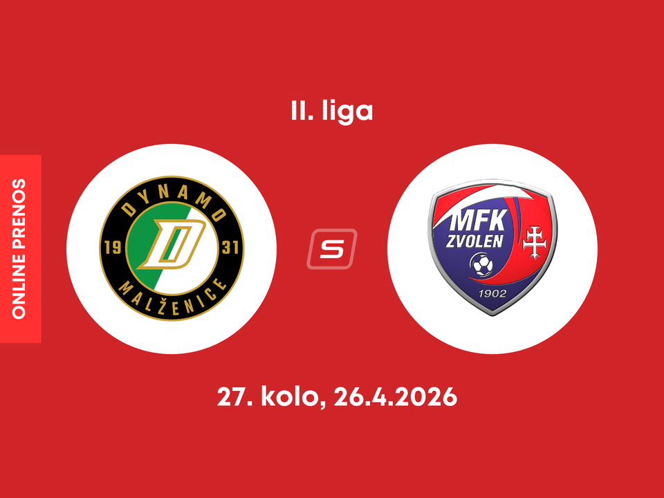 OFK Malženice - MFK Zvolen: ONLINE prenos z dohrávky zápasu 27. kola II. ligy.