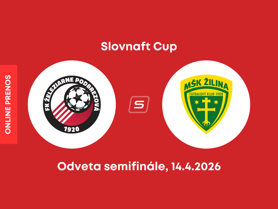 FK Železiarne Podbrezová - MŠK Žilina: ONLINE prenos z odvetného zápasu semifinále Slovnaft Cupu. 