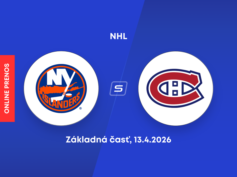 New York Islanders - Montreal Canadiens: ONLINE prenos zo zápasu NHL.