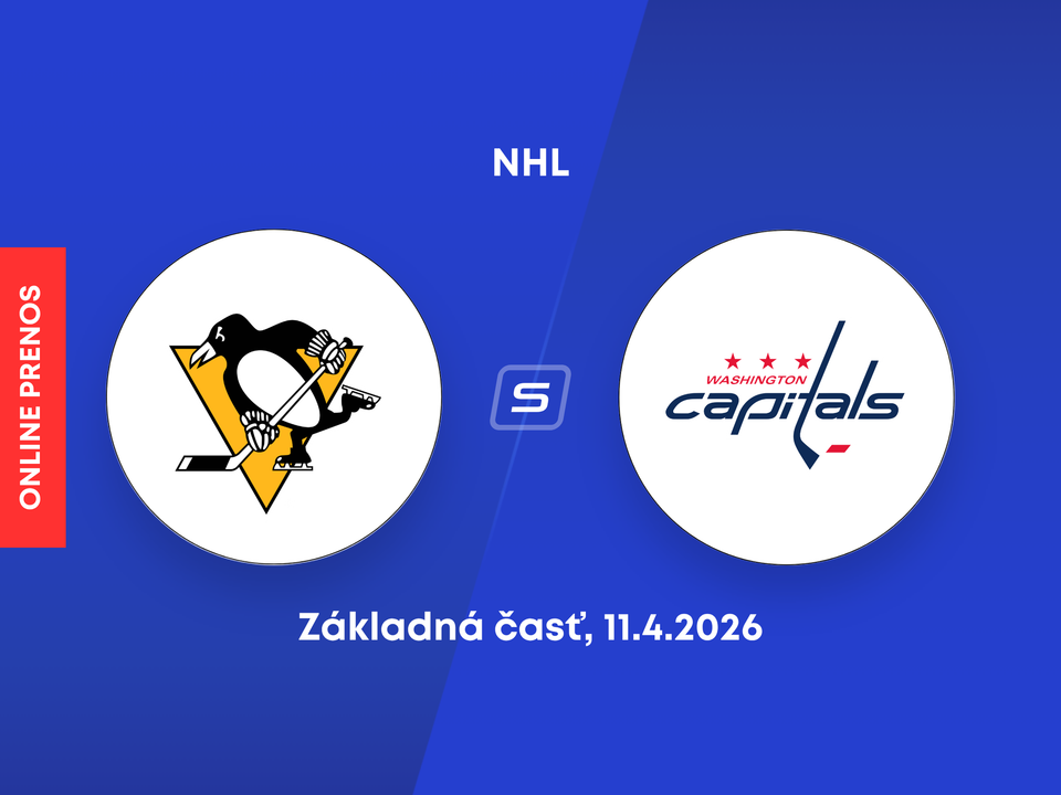 Pittsburgh Penguins - Washington Capitals: ONLINE prenos zo zápasu NHL.