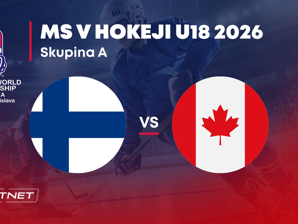 Fínsko - Kanada: ONLINE prenos zo skupiny B na MS v hokeji do 18 rokov 2026 (MS U18).