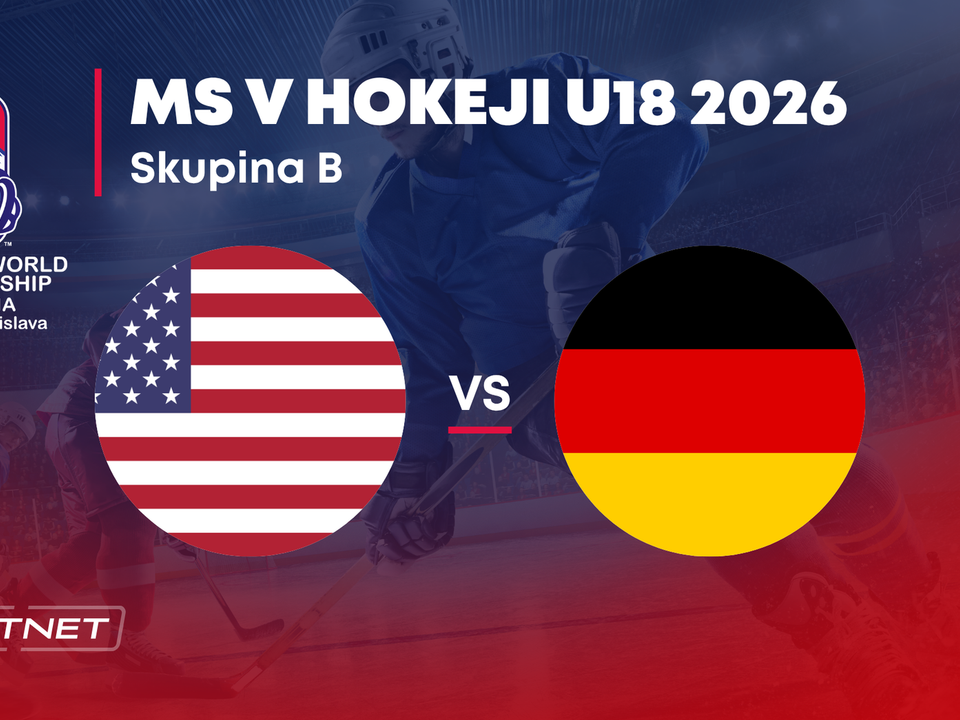 USA - Nemecko: ONLINE prenos zo skupiny B na MS v hokeji do 18 rokov 2026 (MS U18).