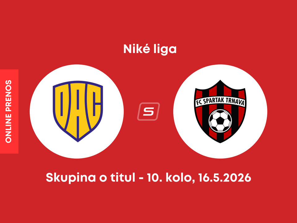 FC DAC Dunajská Streda - FC Spartak Trnava: ONLINE prenos zo zápasu 10. kola skupiny o titul Niké ligy.