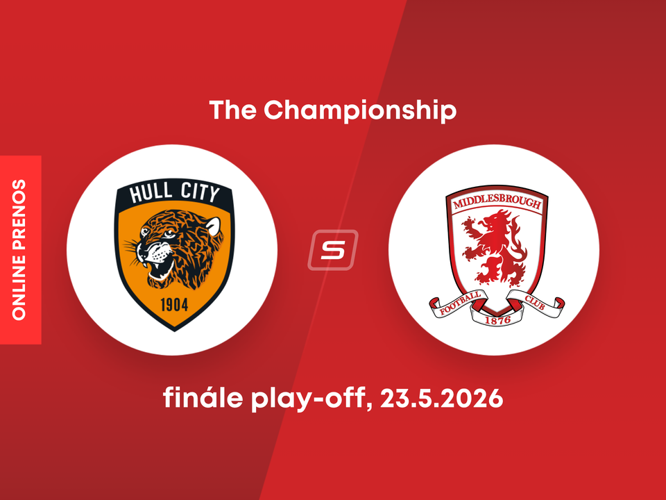 Hull City - Middlesbrough: ONLINE prenos z finále play-off The Championship
