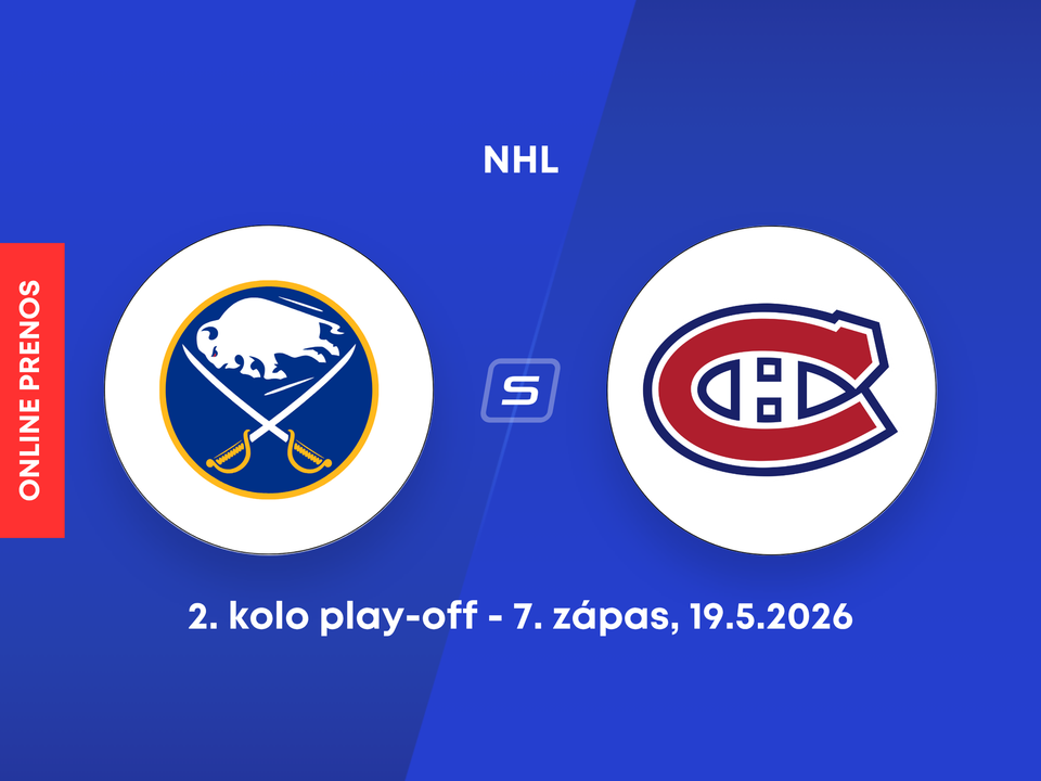 Buffalo Sabres - Montreal Canadiens: ONLINE prenos zo siedmeho zápasu 2. kola play-off NHL.