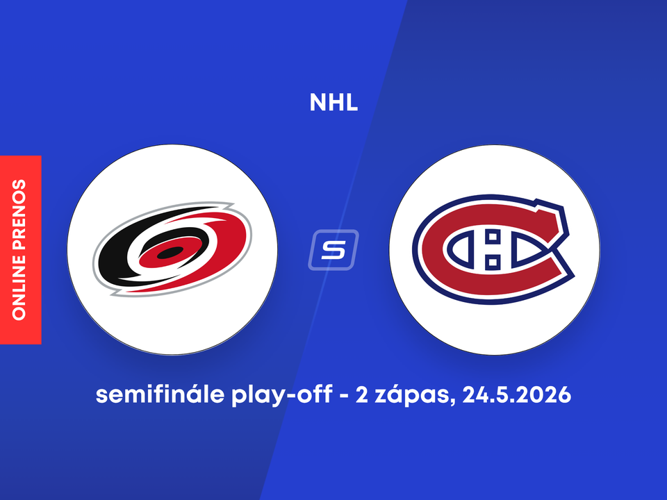 Carolina Hurricanes - Montreal Canadiens: ONLINE prenos zo semifinále play-off NHL.