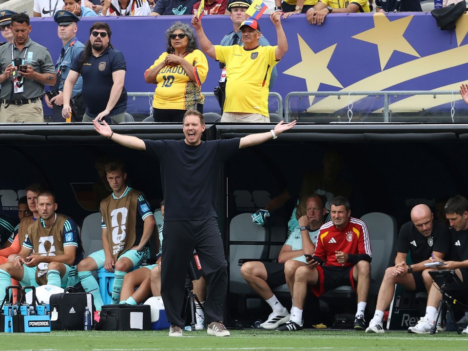 Tréner Nemcov Julian Nagelsmann.
