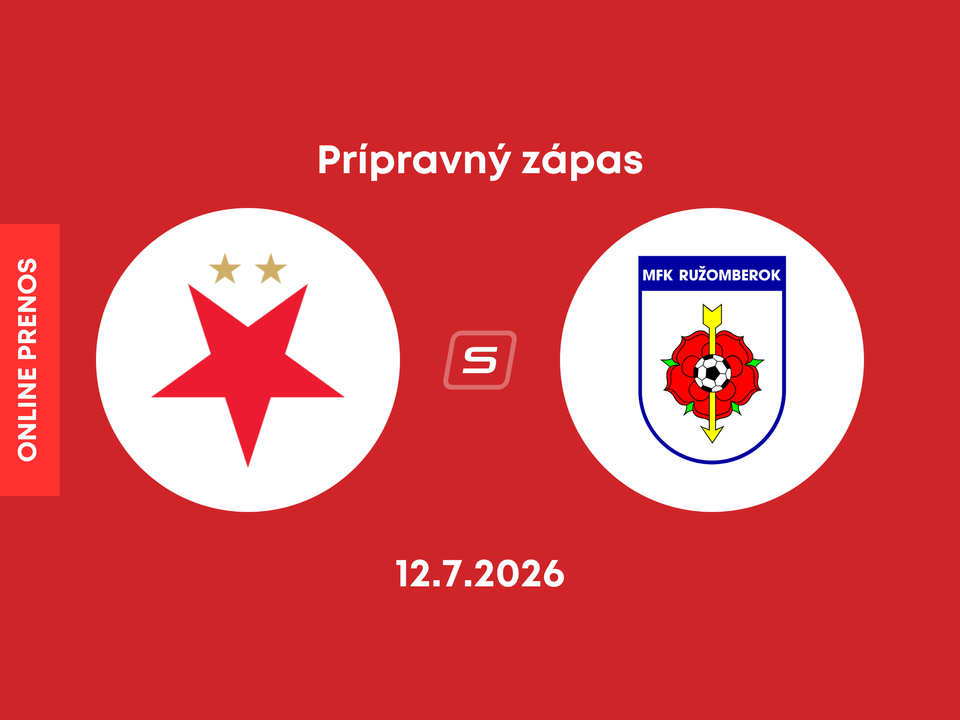SK Slavia Praha - MFK Ružomberok: Online prenos z prípravného zápasu.