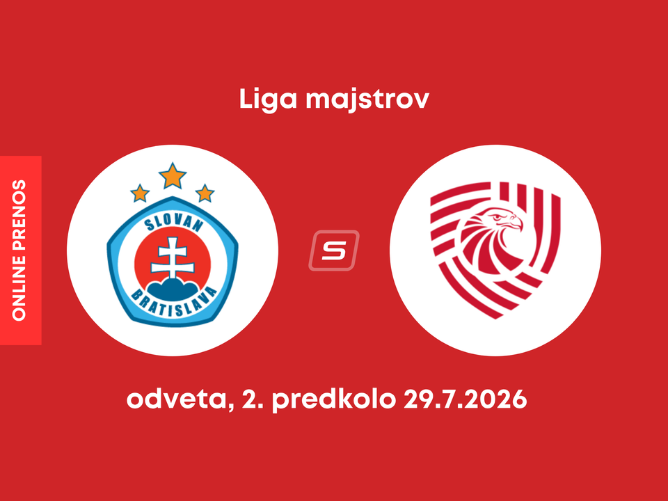 ŠK Slovan Bratislava - Iberia 1999 Tbilisi: ONLINE prenos z odvetného zápasu 2. predkola Ligy majstrov.