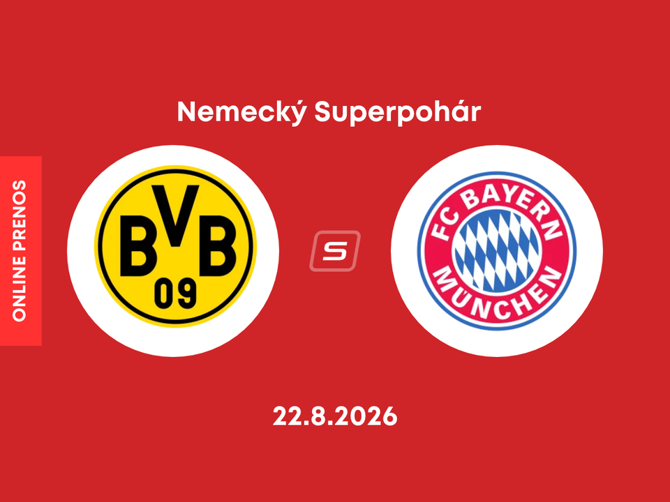 Borussia Dortmund - Bayern Mníchov: ONLINE prenos z Nemeckého Superpohára.