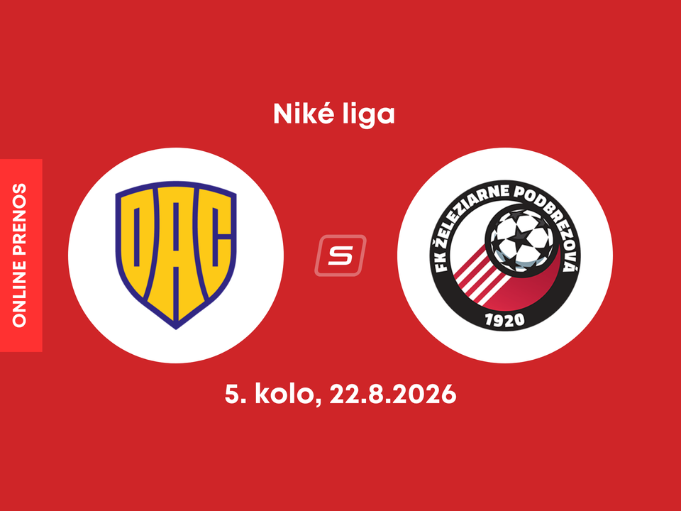 FC DAC Dunajská Streda - FK Železiarne Podbrezová: ONLINE prenos zo zápasu 5. kola Niké ligy.