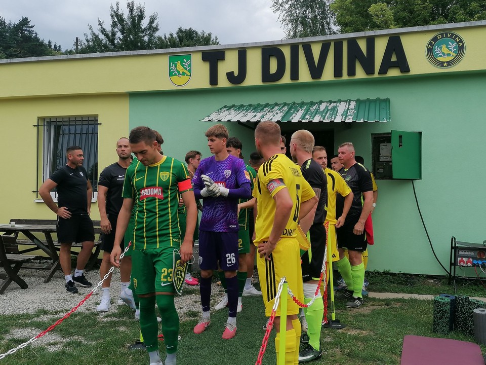 Pred zápasom Divina - Žilina. 