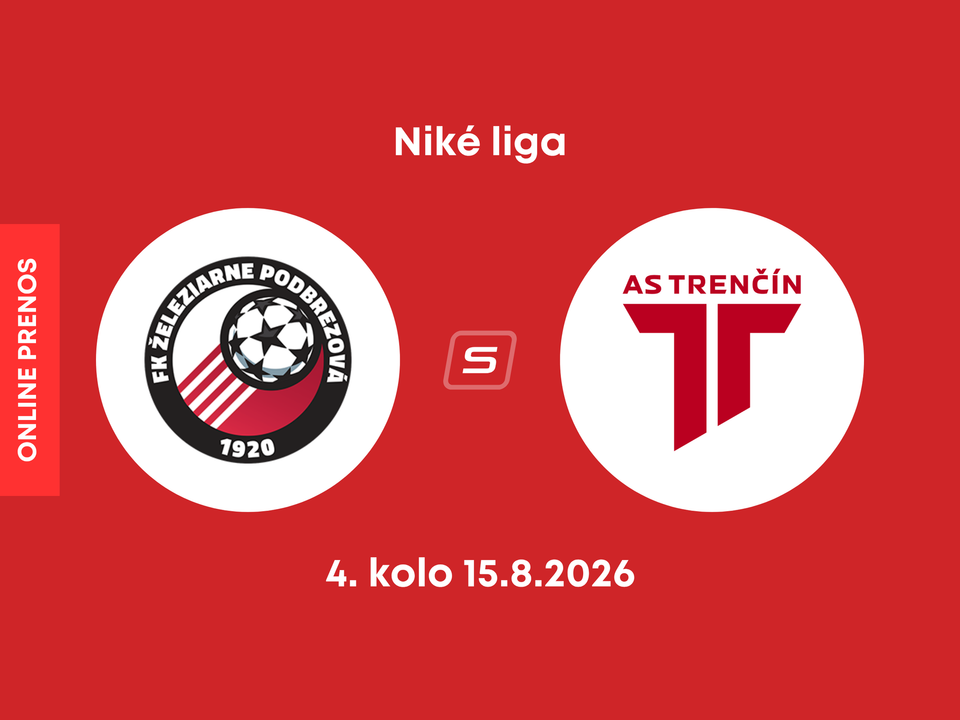 FK Železiarne Podbrezová - AS Trenčín: ONLINE prenos zo zápasu 4. kola Niké ligy.