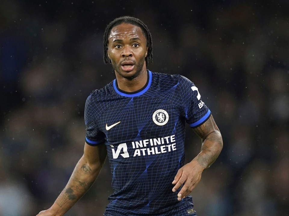 Raheem Sterling v drese Chelsea.