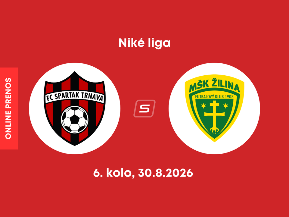 FC Spartak Trnava - MŠK Žilina: ONLINE prenos zo zápasu 6. kola Niké ligy.