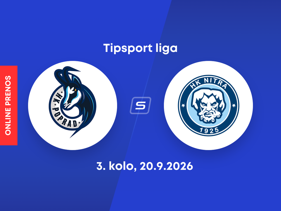 HK Poprad - HK Nitra: ONLINE prenos zo zápasu 3. kola Tipsport ligy.
