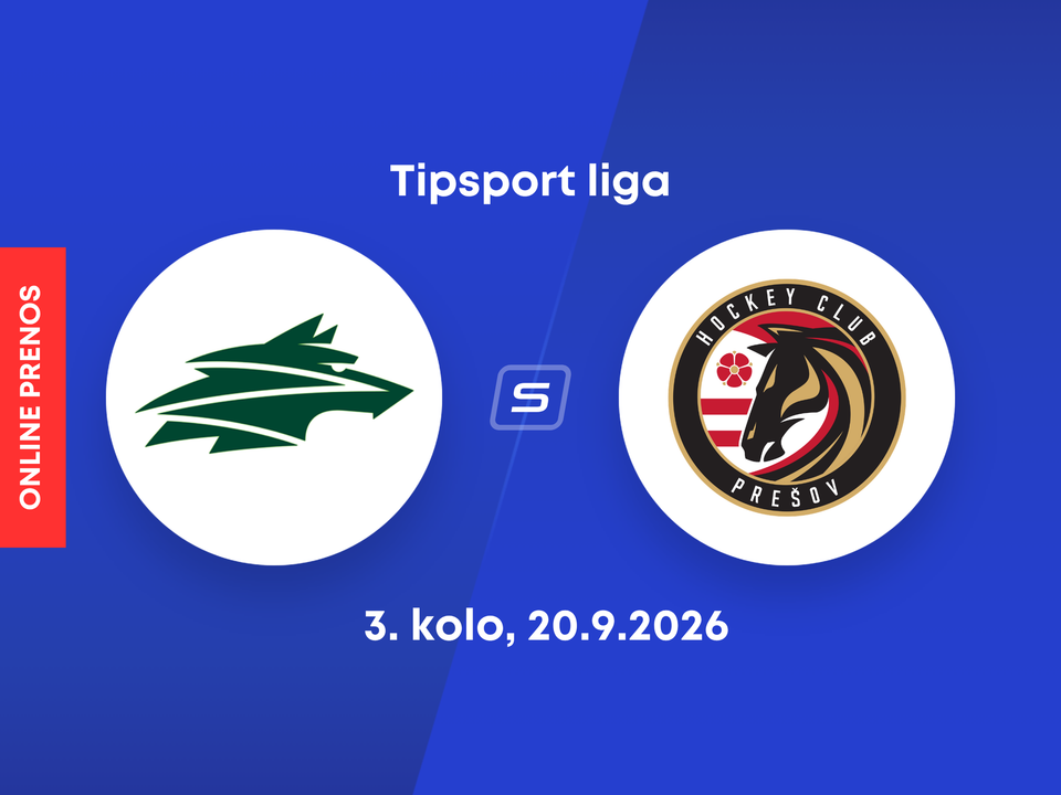 Vlci Žilina - HC Prešov: ONLINE prenos zo zápasu 3. kola Tipsport ligy.