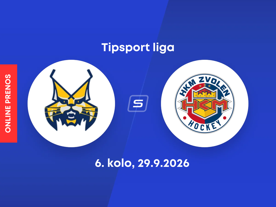 HK Spišská Nová Ves - HKM Zvolen: ONLINE prenos zo zápasu 6. kola Tipsport ligy.