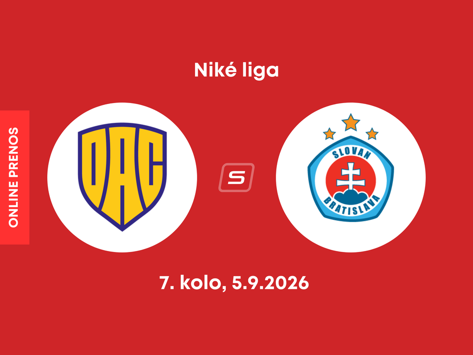 FC DAC Dunajská Streda - ŠK Slovan Bratislava: ONLINE prenos zo zápasu 7. kola Niké ligy.