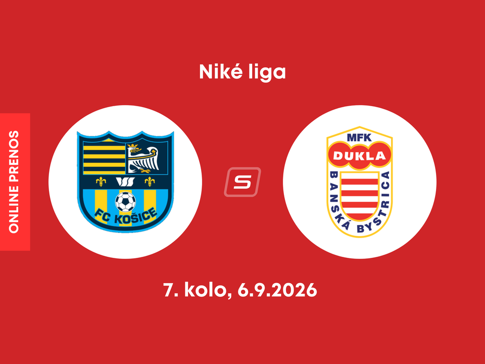 FC Košice - MFK Dukla Banská Bystrica: ONLINE prenos zo zápasu 7. kola Niké ligy.