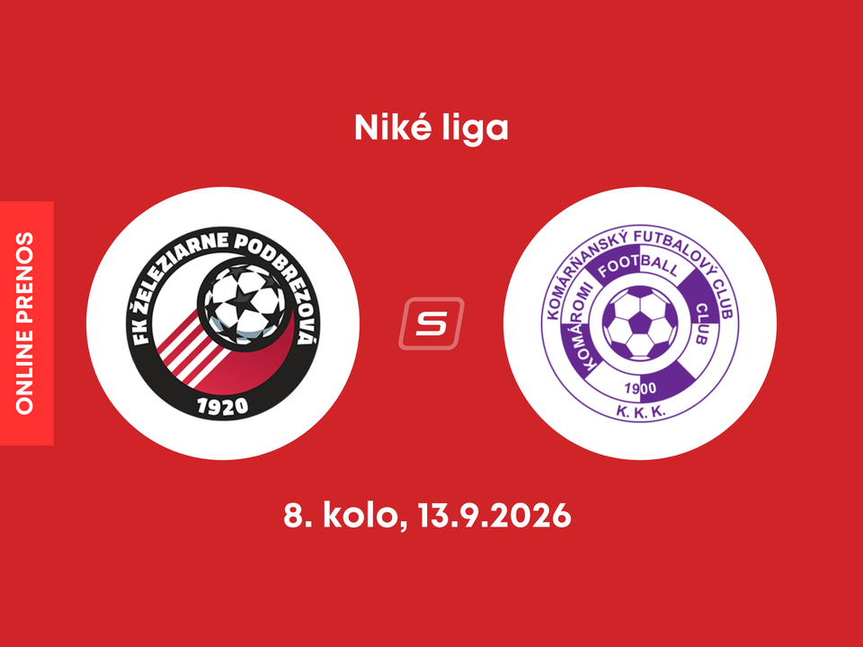 FK Železiarne Podbrezová - KFC Komárno: ONLINE prenos zo zápasu 8. kola Niké ligy.