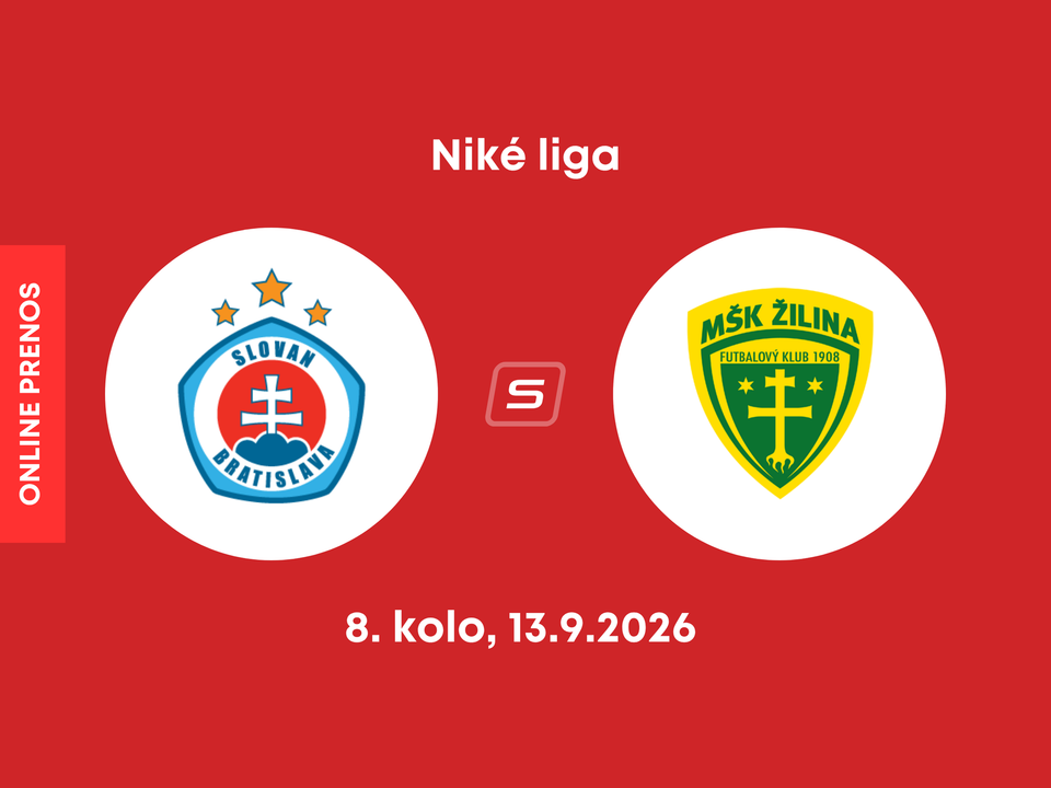 ŠK Slovan Bratislava - MŠK Žilina: ONLINE prenos zo zápasu 8. kola Niké ligy.