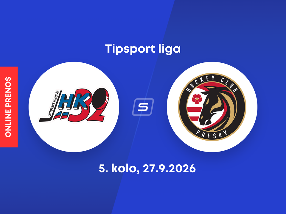 HK 32 Liptovský Mikuláš - HC Prešov: ONLINE prenos zo zápasu 5. kola Tipsport ligy.
