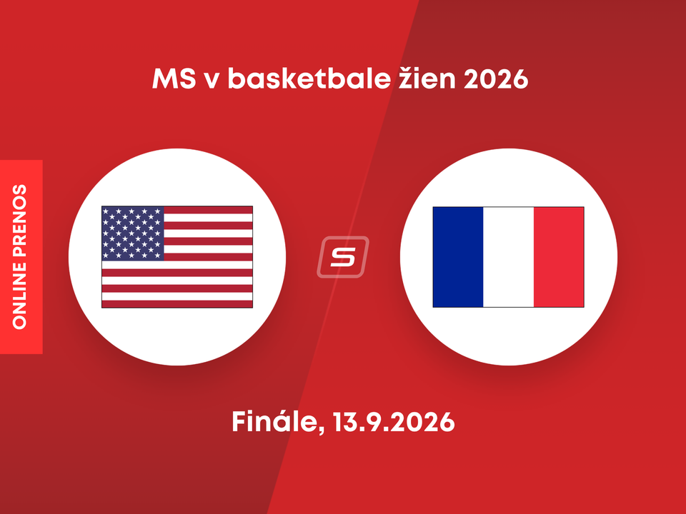 USA - Francúzsko: Online prenos z finále na MS v basketbale žien 2026. 