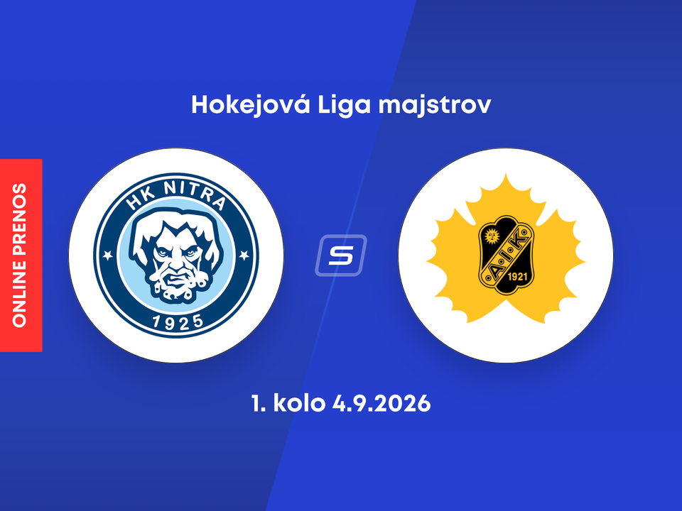 HK Nitra - Skellefteå AIK: ONLINE prenos z 1. kola hokejovej Ligy majstrov.
