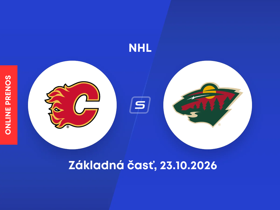 Calgary Flames - Minnesota Wild: ONLINE prenos zo zápasu NHL.