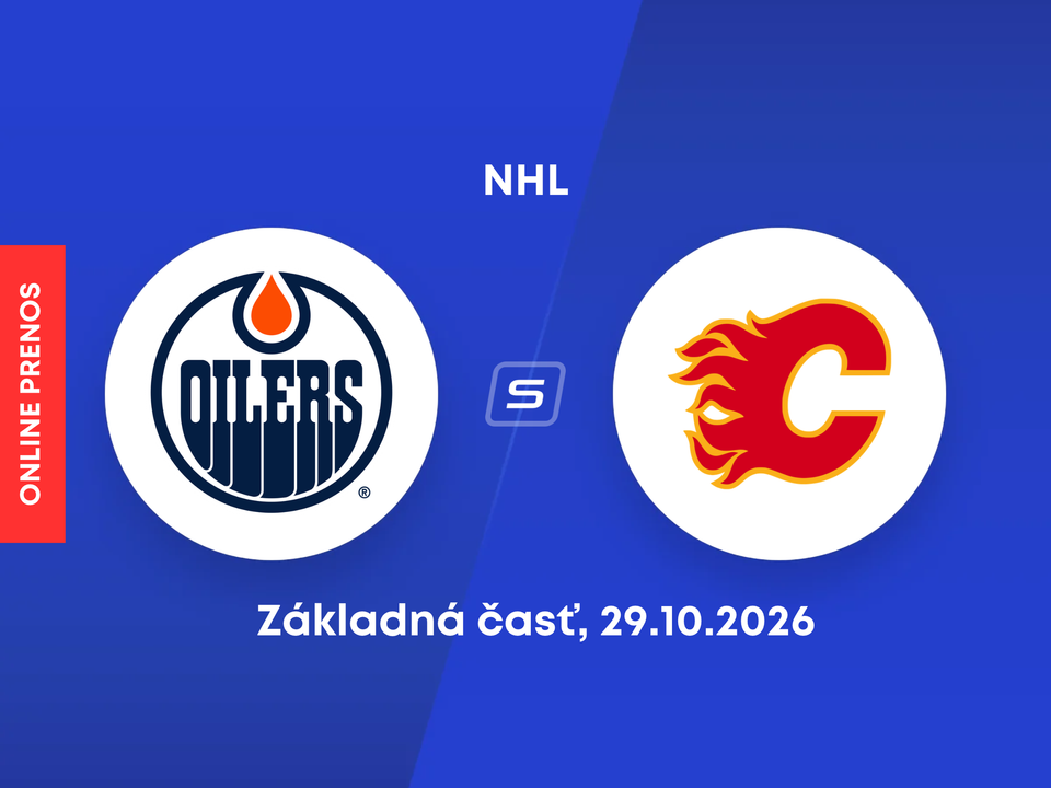 Edmonton Oilers - Calgary Flames: ONLINE prenos zo zápasu NHL.