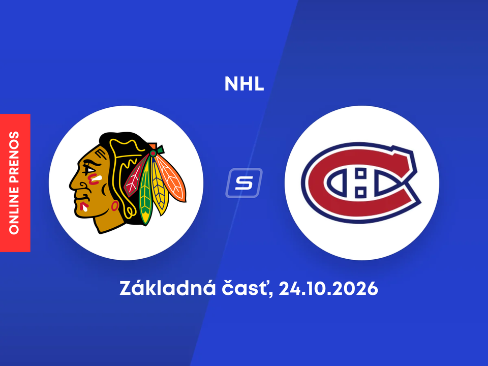 Chicago Blackhawks - Montreal Canadiens: ONLINE prenos zo zápasu NHL.
