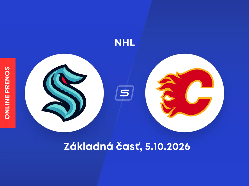 Seattle Kraken - Calgary Flames: ONLINE prenos zo zápasu NHL.