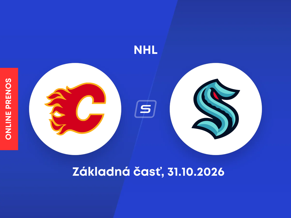 Calgary Flames - Seattle Kraken: ONLINE prenos zo zápasu NHL.