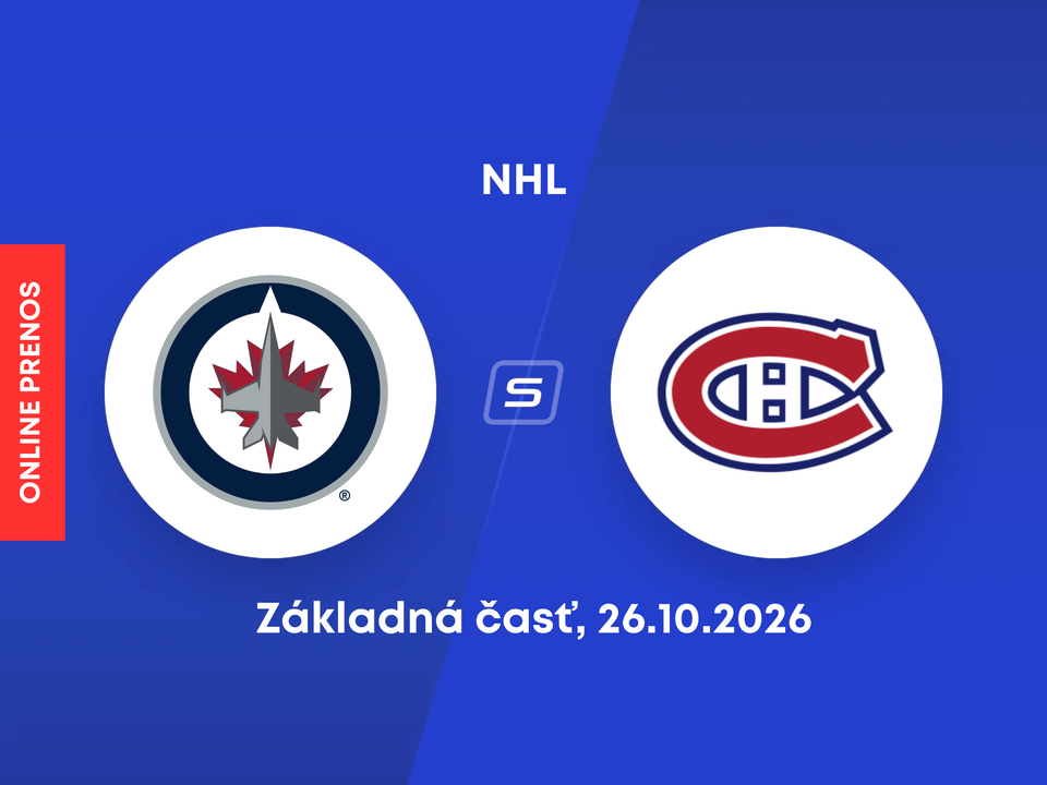 Winnipeg Jets - Montreal Canadiens: ONLINE prenos zo zápasu NHL.