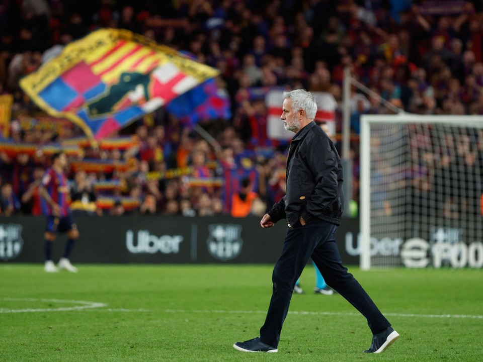 Tréner Realu Madrid José Mourinho.