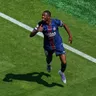 Ousmane Dembélé sa teší po strelenom góle v zápase Paríž St. Germain - Real Madrid v semifinále MS klubov FIFA 2025.