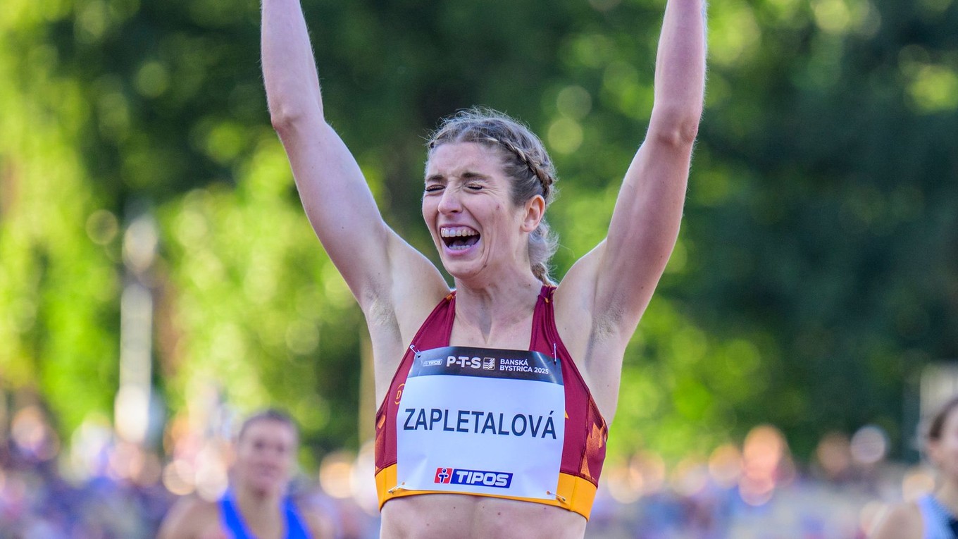 Emma Zapletalová dosiahla svoj osobný rekord v behu na 400 metrov cez prekážky.