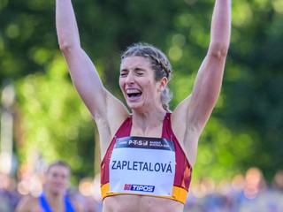 Emma Zapletalová dosiahla svoj osobný rekord v behu na 400 metrov cez prekážky.