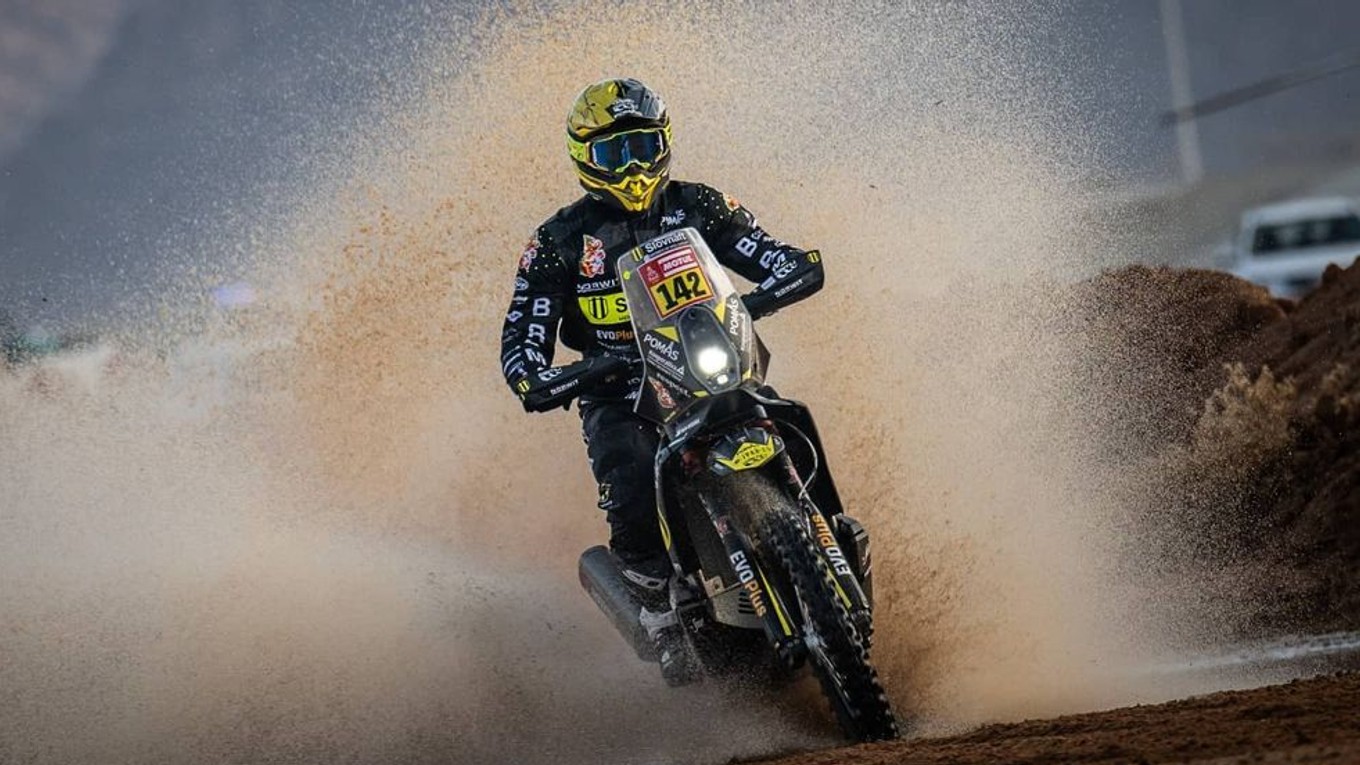 Štefan Svitko na Rely Dakar 2022.