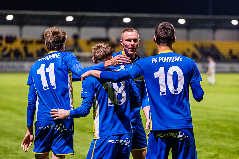 Pohronie v piatok zdolali Lokomotívu Košice 4:0.